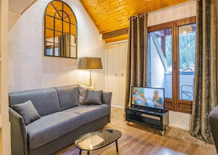 Chamour - A Duplex With Mont-blanc View 霞慕尼