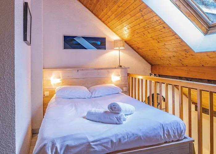 公寓 Chamour - A Duplex With Mont-blanc View 霞慕尼