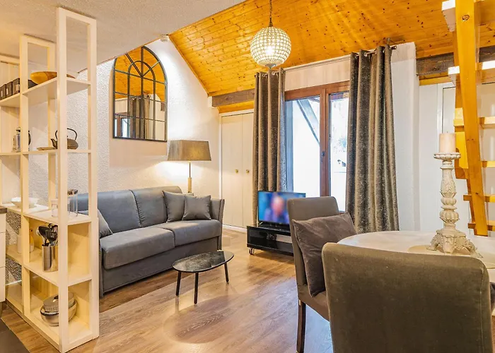 Chamour - A Duplex With Mont-blanc View Appartement